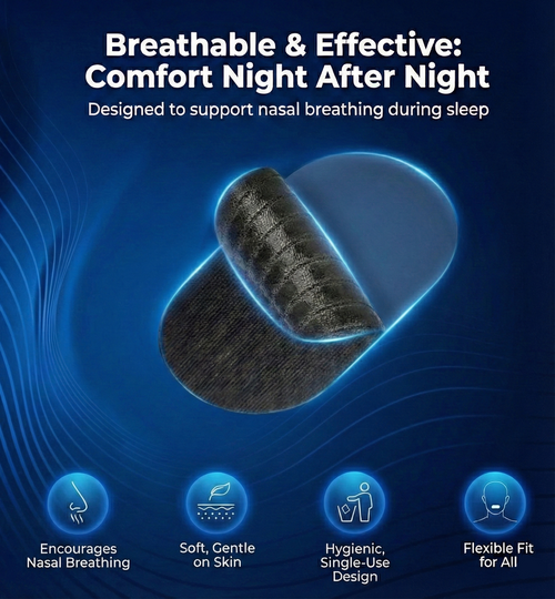 BreathWise Sleep Mouth Tape